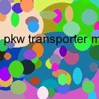 pkw transporter mieten